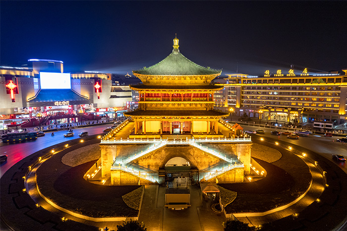 天吶！古建筑亮化夜景竟然這么漂亮